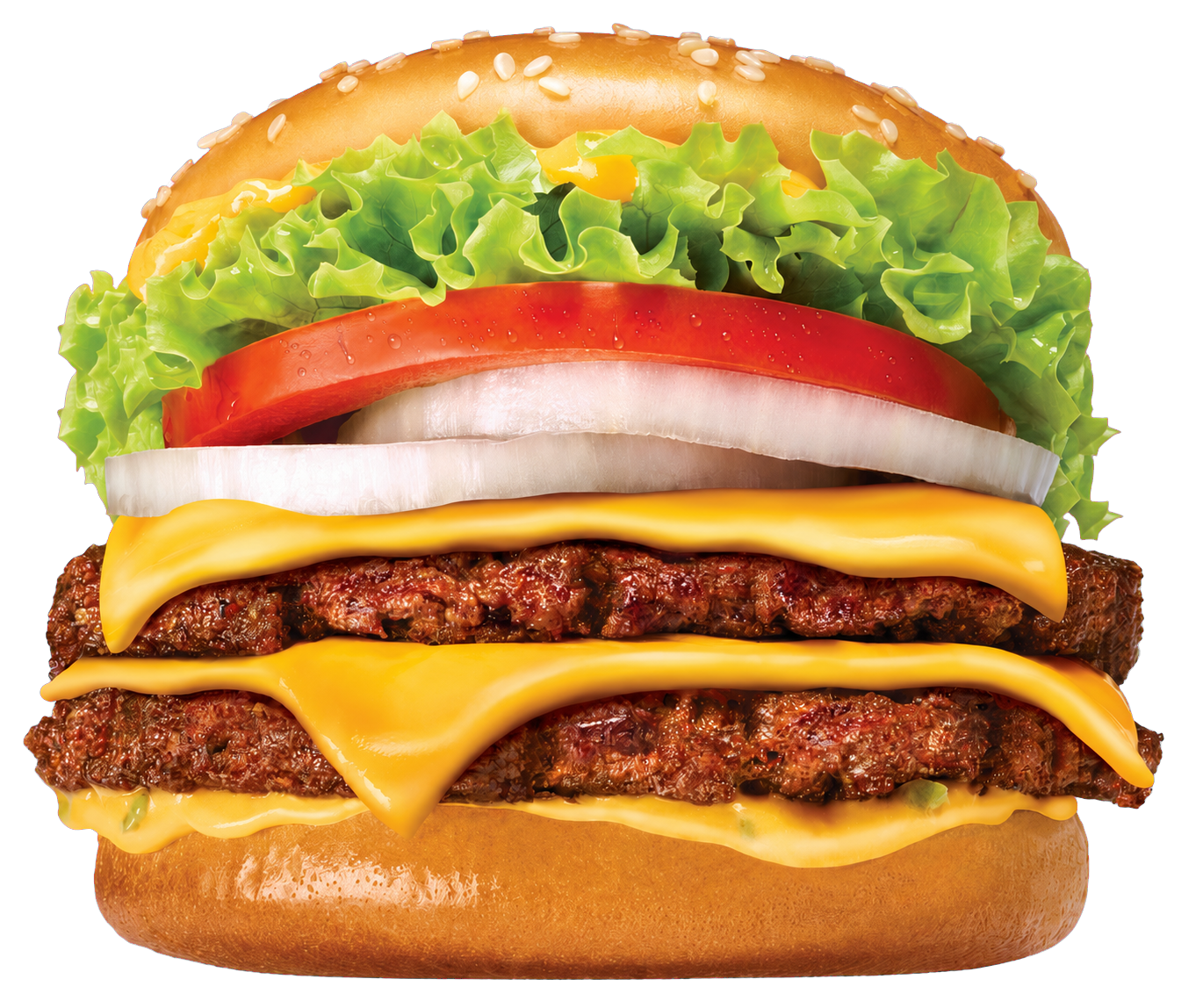 Grilled Double Beef Burger