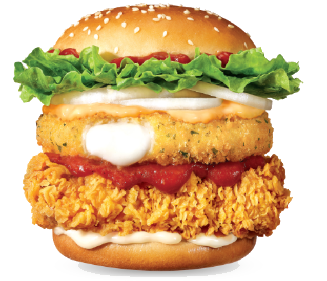 Arrabbiata Cheese Burger