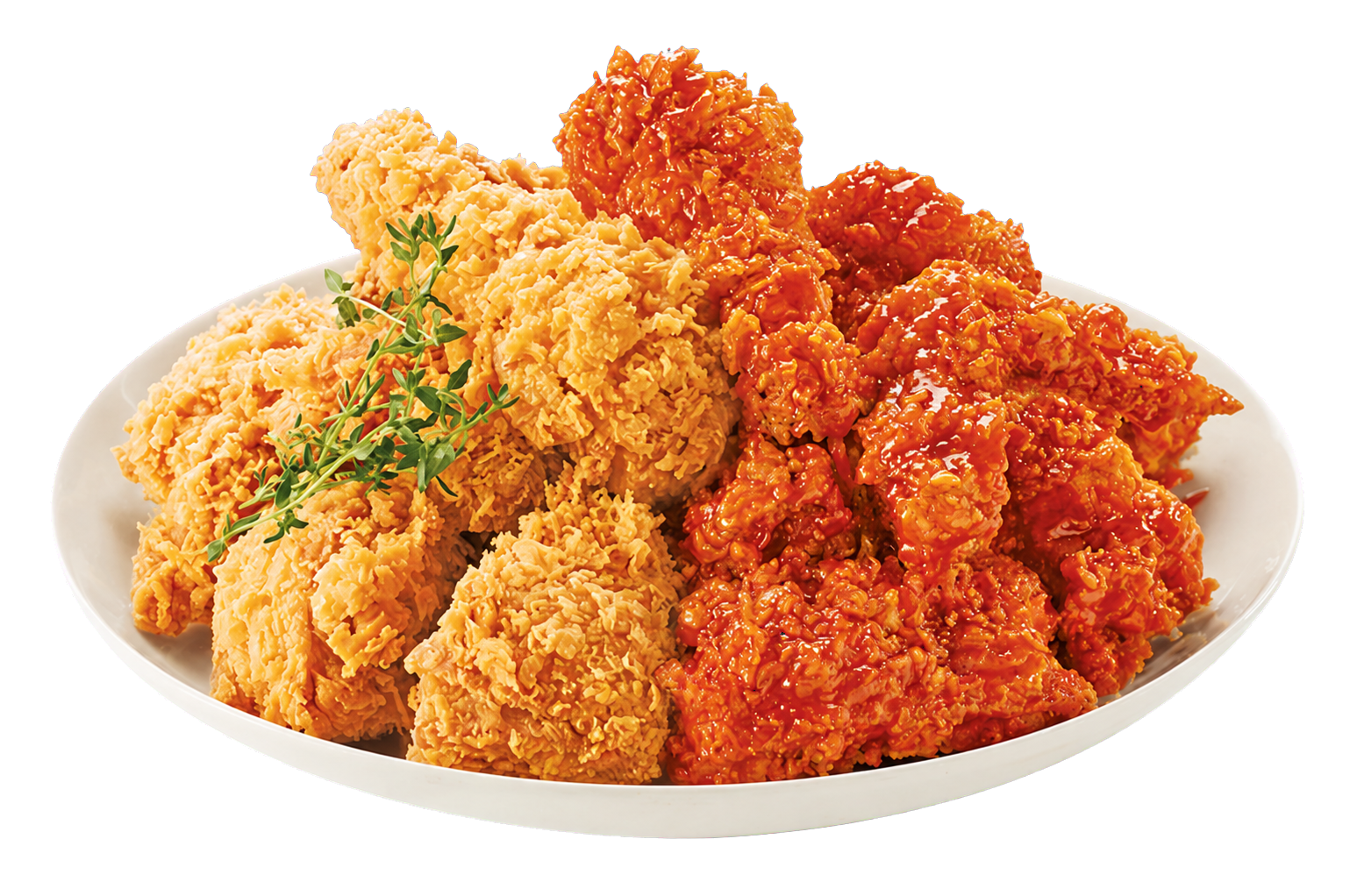 Half & Half Chicken