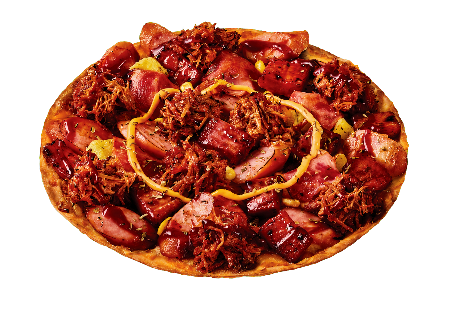 BBQ Platter Pizza